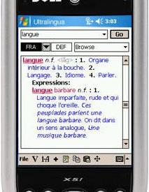 Ultralingua French Dictionary of Definitions