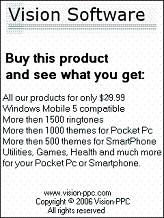 Vision software - Ringtones, themes and much more
