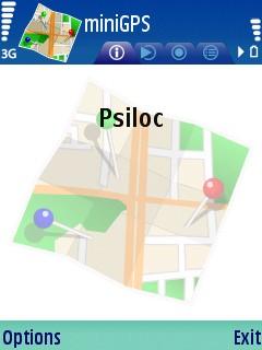 Psiloc miniGPS for S60 3rd Edition
