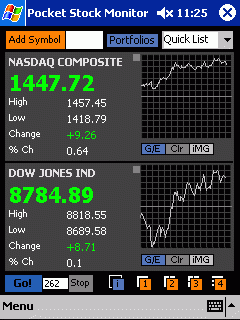 Pocket Stock Monitor