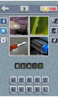 Quiz: GUESS THE WORD - 4 Pics 1 word