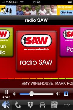 radio SAW 2.0 (iPhone)