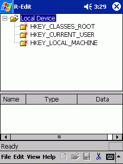 A Registry Editor