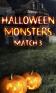 Halloween monsters: Match 3