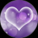 Purple Hearts  Live Wallpaper