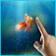 GOLDFISH SWIM IN YOUR PHONE LWP