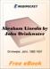 Abraham Lincoln by John Drinkwater for MobiPocket Reader