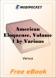 American Eloquence, Volume 1 for MobiPocket Reader