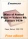 Diary of Samuel Pepys - Volume 02 for MobiPocket Reader