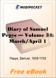Diary of Samuel Pepys - Volume 34 for MobiPocket Reader