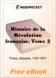 Histoire de la Revolution francaise, Tome 2 for MobiPocket Reader
