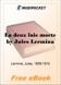 La deux fois morte for MobiPocket Reader