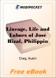 Lineage, Life and Labors of Jose Rizal, Philippine Patriot for MobiPocket Reader
