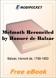 Melmoth Reconciled for MobiPocket Reader