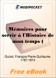 Memoires pour servir a l'Histoire de mon temps - Tome 3 for MobiPocket Reader