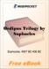 Oedipus Trilogy for MobiPocket Reader