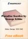 Paradise Garden for MobiPocket Reader