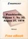 Punchinello, Volume 1, No. 22, August 27, 1870 for MobiPocket Reader