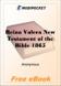 Reina Valera New Testament of the Bible 1865 for MobiPocket Reader