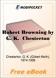 Robert Browning for MobiPocket Reader