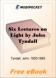 Six Lectures on Light for MobiPocket Reader