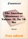 The American Missionary - Volume 43, No. 10, October, 1889 for MobiPocket Reader