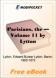 The Parisians, Volume 11 for MobiPocket Reader