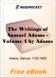 The Writings of Samuel Adams - Volume 4 for MobiPocket Reader