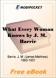 What Every Woman Knows for MobiPocket Reader