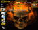 8300 Blackberry ZEN Theme: Burning Skull
