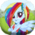 Dress up Rainbow pony