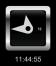 Elegant Silver Clock Flash Lite Screensaver