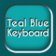 Teal Blue Keyboard