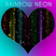 Rainbow Neon Keyboard