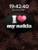 I (Heart) Nokia Wallpaper + Clock Screensaver - Spring Ver.
