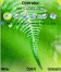Natural Green Leaf Theme + Free Digital Clock Screensaver