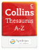 Collins English Thesaurus Symbian s60 2nd edition