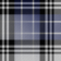 Bleached Plaid Navy