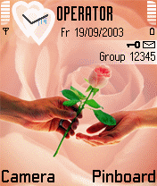 Rose-Valentine day,theme ui for nokia s60 1.x/2.x phones 6600/n70/n72...