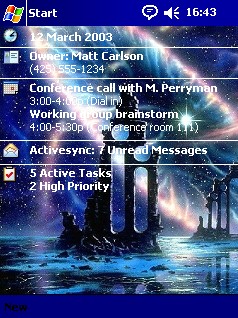 Fantasy Ruins theme - for Pocket PC