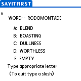 Say-It-First