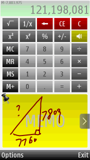Voice Calc for S60 5th & Symbian^3