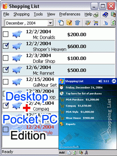 Shopping List  2002 + Free Desktop Companion