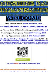 Shropshire County Darts