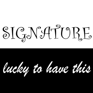 Signature