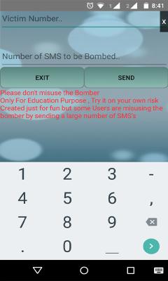 SMS BOMBER UNLIMITED
