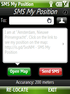 Sms My Position