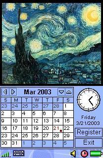 Image Calendar Van Gogh Edition