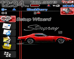 8300 Blackberry ZEN Theme: Stingray Corvette