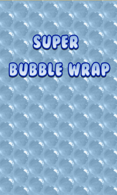 Super Bubble Wrap